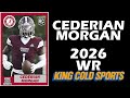 Cederian Morgan (2026 WR) Junior Year Highlight Tape Evaluation