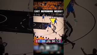PART 1 - Final 7:05 in Game 3 in San Antonio 👀 OKC vs Spurs #nba #shorts