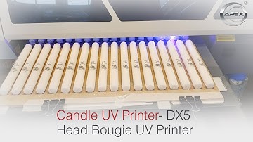 Candle UV Printer- DX5 Head Bougie UV Printer
