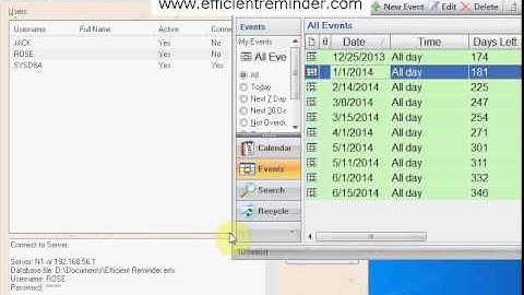 How to Arrange Individual Info with Efficient Reminder Free?