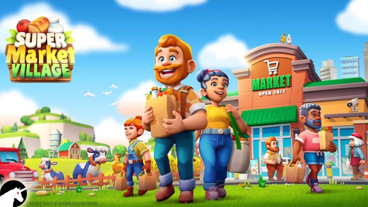 Supermarket Village—Farm Town - Walkthrough