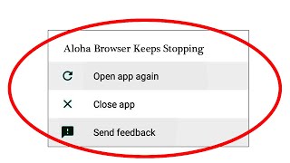Aloha Browser App Keeps Stopping Error In Android & Ios - App Not Working Problem Solved screenshot 4