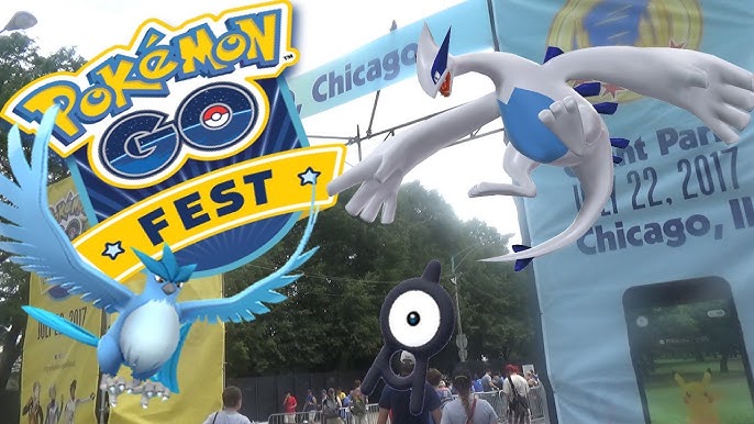 Catching Unown at Pokemon Go Fest 2017 - IGN