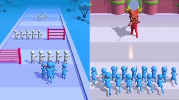 Gun Clash 3D Gameplay Level 1 - 4 (Android / iOS)