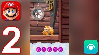 Super Mario Run  Gameplay Walkthrough Part 2  World 2: Pink Coins (iOS)