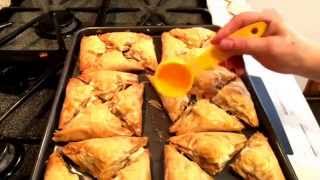 وربات بالقشطه  Baklava Stuffed with Cream.......Linda S kitchen مطبخ ليندا