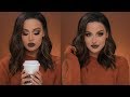 Warm Caramel Mocha Fall Makeup Tutorial