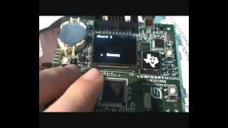 Snake Game on Cortex M3 Stellaris EVM board