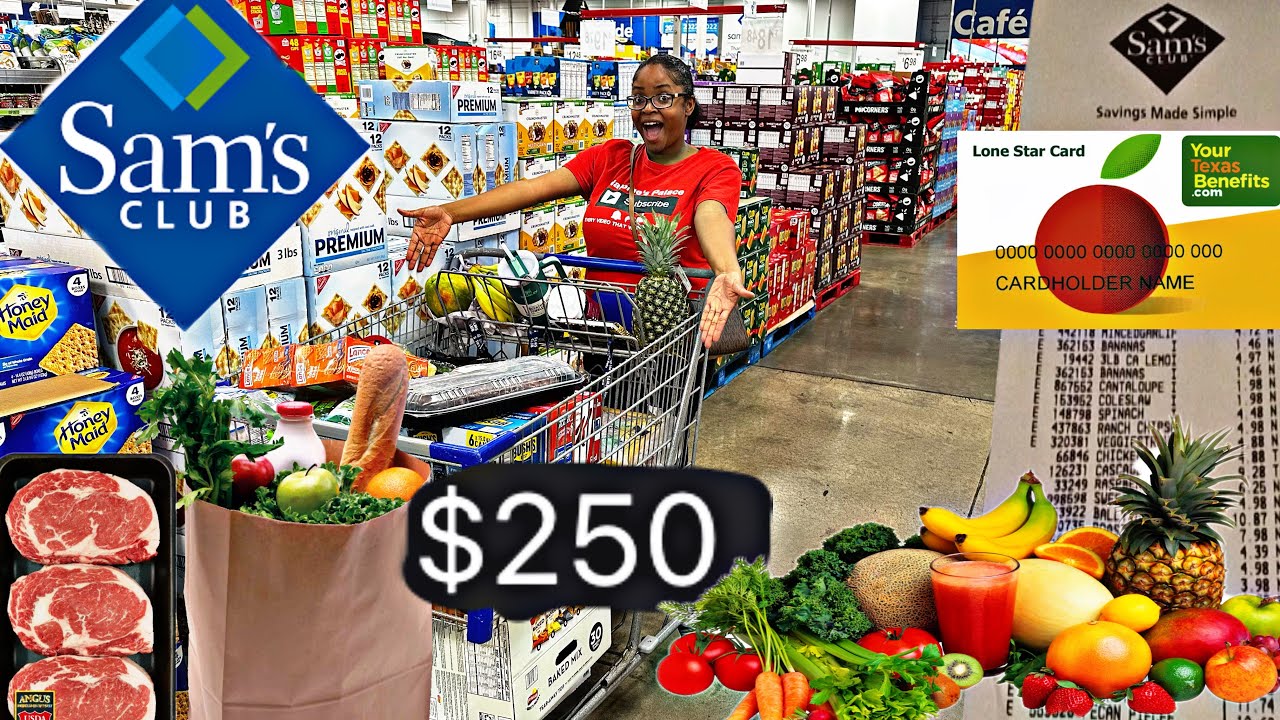 HEALTHY FOOD STAMP SHOPPING HAUL AT SAM’S CLUB | NOURISH YOUR BODY ...