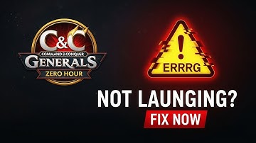 How To Fix C&C Generals + Zero Hour Launching Errors | Game Not Opening Problem FIX (2026)