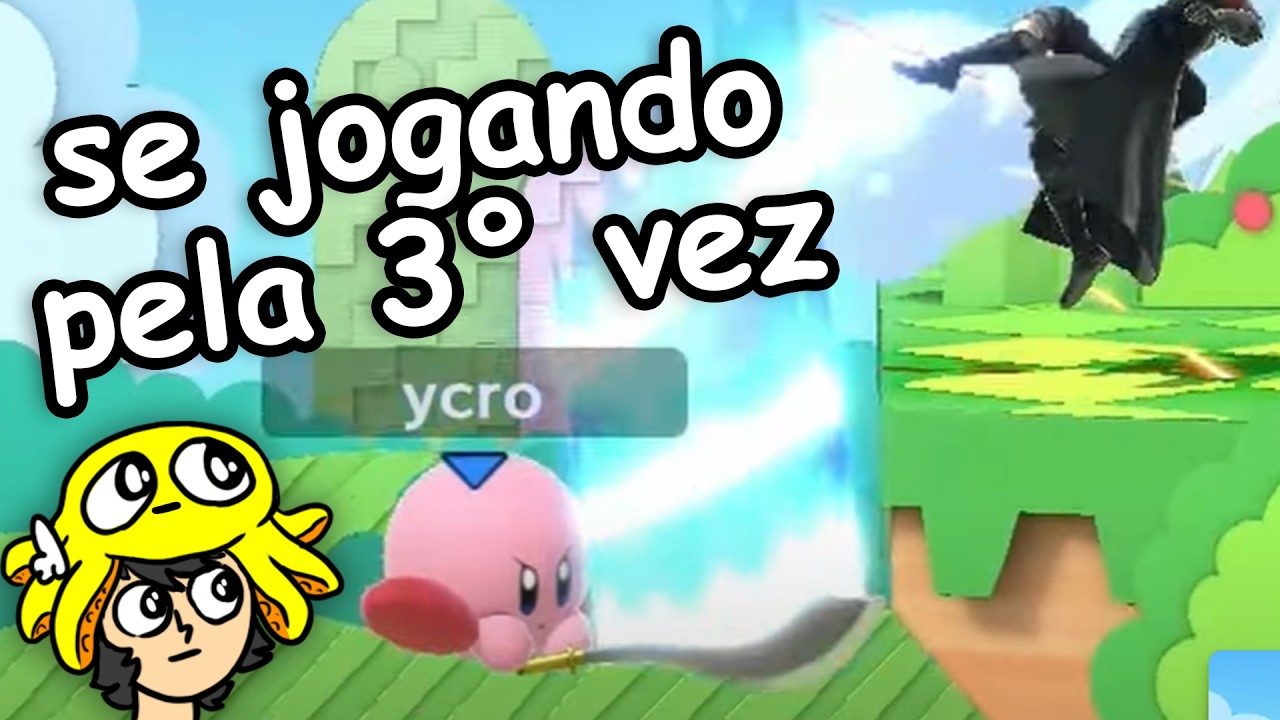 dois imdiotas jogando smash sem saber nada