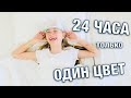 24 ЧАСА ТОЛЬКО ОДНОГО ЦВЕТА  / Еда только одного цвета - белый / НАША МАША