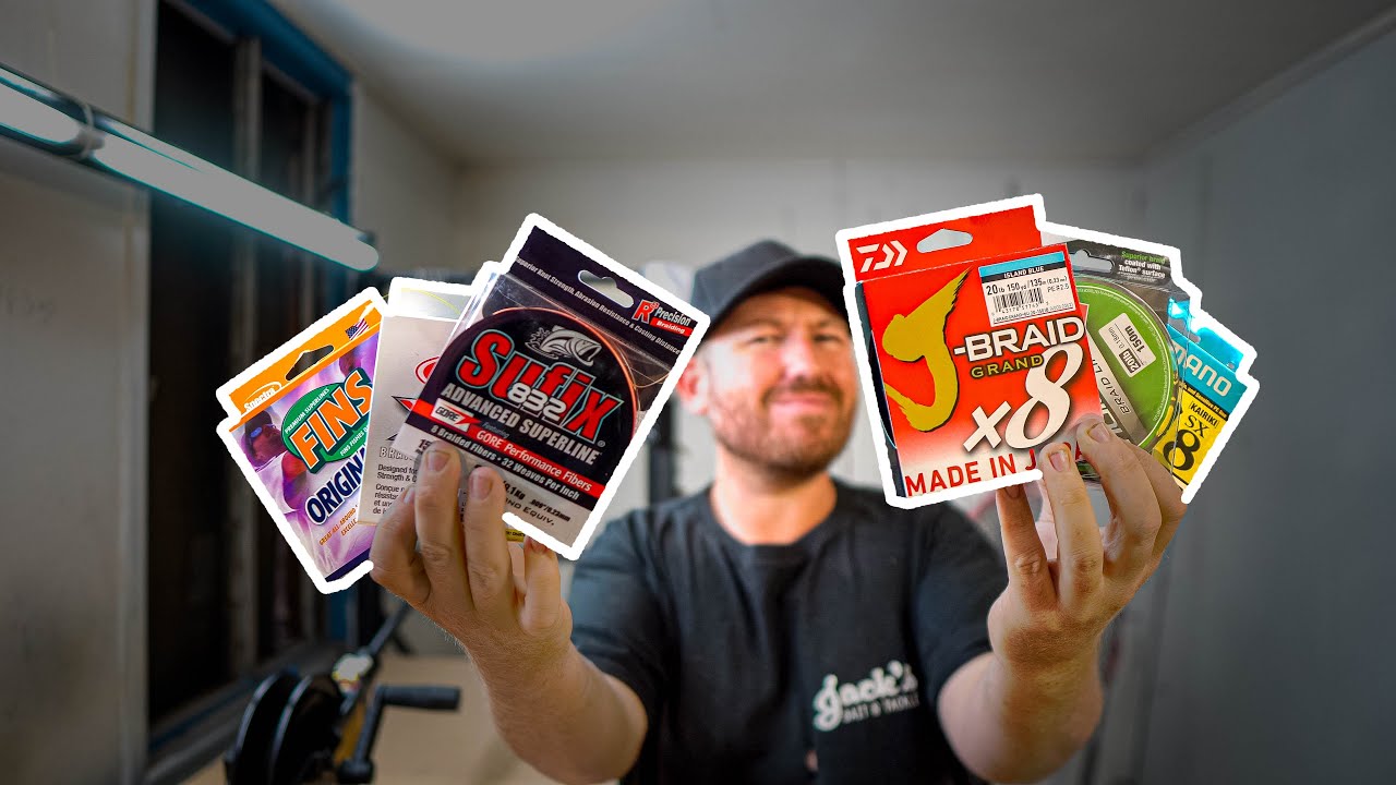 Braid line Comparison! Which is the best?? YouTube