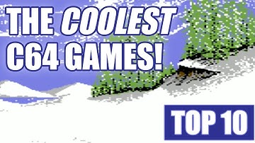 The Coolest C64 Games - Top 10 Winter-Themed Games on the Commodore 64