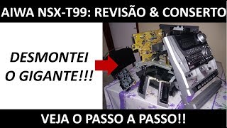 Aiwa NSX-T99: Manutenção e reparos no Tapedeck