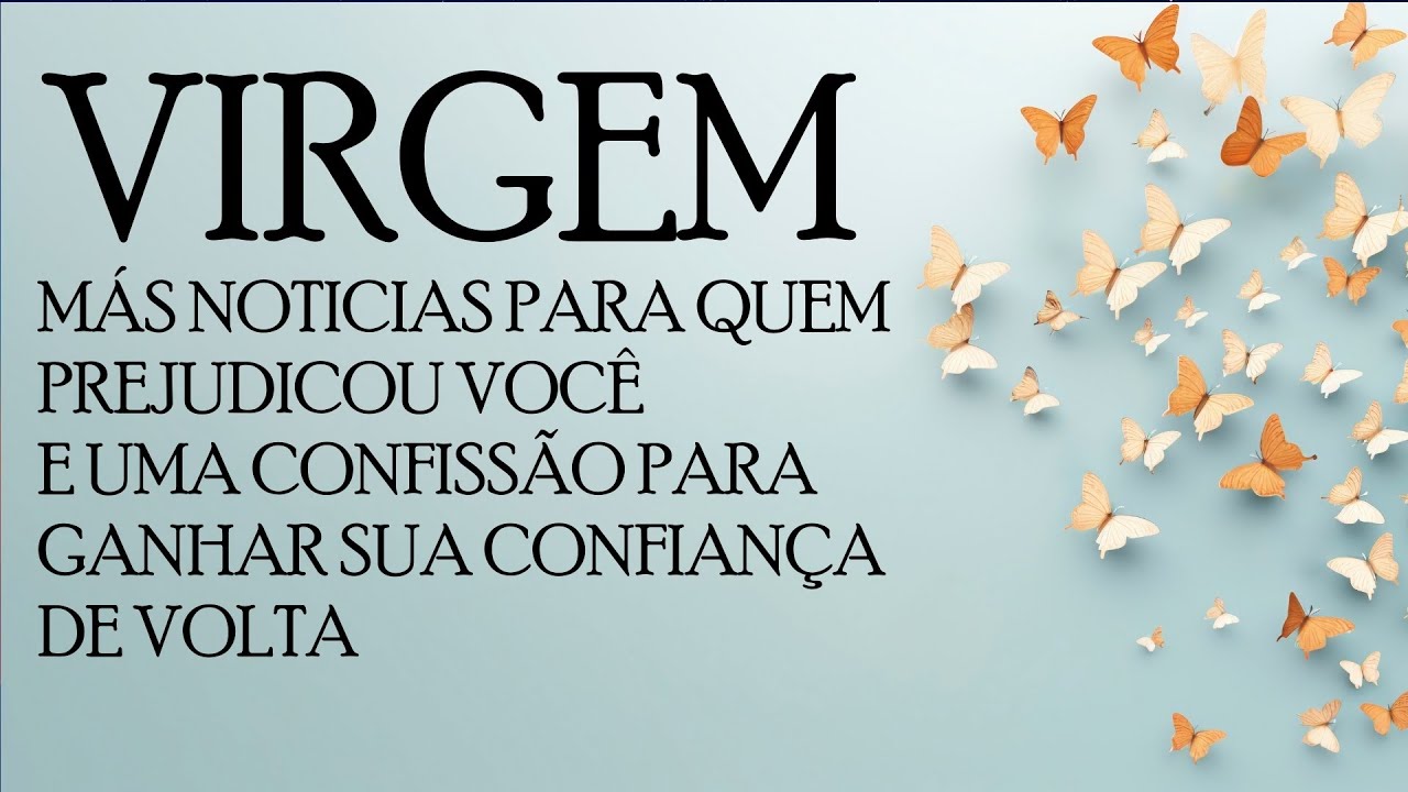 🔮VIRGEM🔮ALGUEM A QUERER SALTAR FORA DO BARCO, PARA NÃO TER GRAVES CONSEQUENCIAS