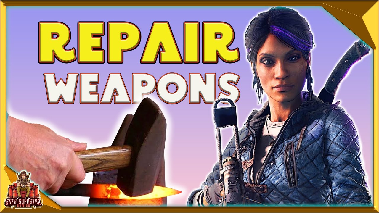 Dying Light 2 Stay Human - How To Repair Weapons - Best way To Fix up Your Weapon Durability Easy