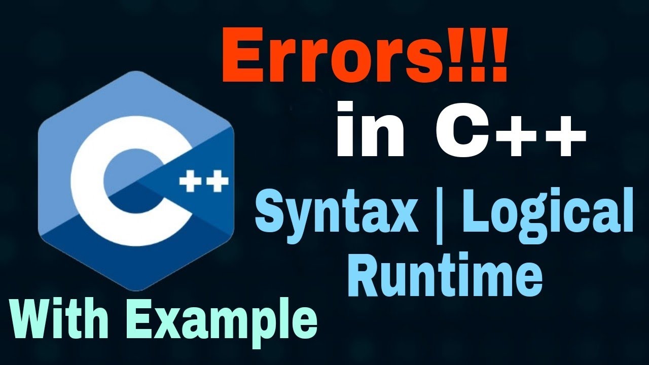 C syntax error. Syntax and runtime Errors.