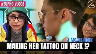 Making her Tattoo on Neck | VLT Asteria Pop Bootcamp scenes