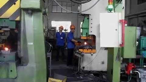 25kj(1ton) cnc forging hammer forge spherical hinge,ball joint,shifting fork