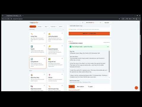 Listing Refresh video tutorial thumbnail