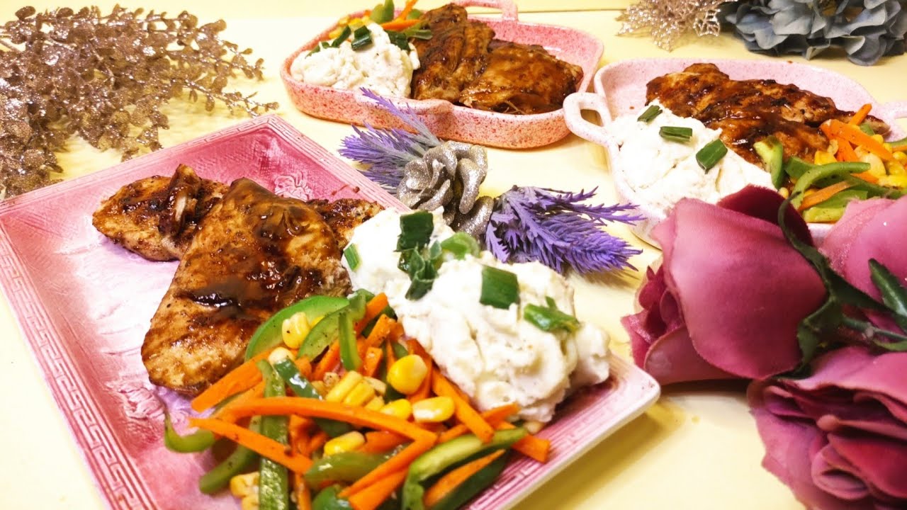 BBQ steakchicken steak with BBQ sauceEasy steak recipe How to make