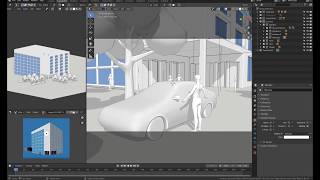 Blender 2.80+ : Procedural modeling using the boolean modifier