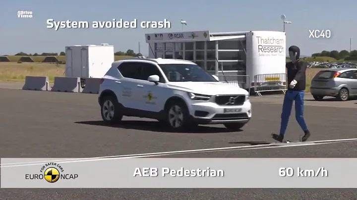 2020 Range Rover Evoque VS 2019 Volvo XC40 – Crash Tests