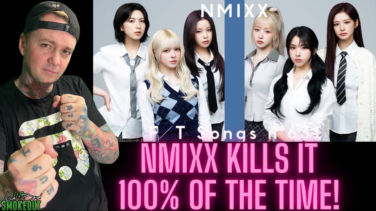 Nmixx - 0.0 ( Reaction ) LIVE ON THE FIRST TAKE