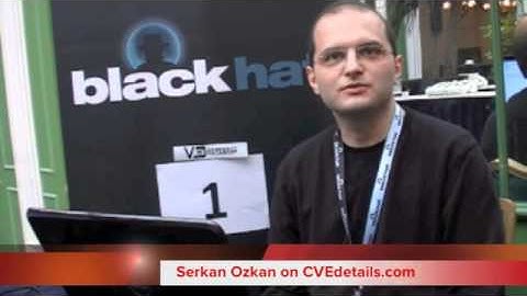 Blackhat Amsterdam 2012: ToolsTube with Serkan Ozkan on CVEdetails
