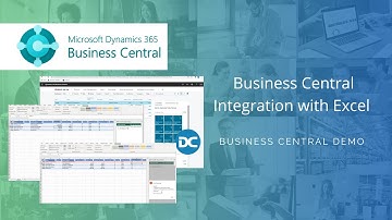 Microsoft Dynamics 365 Business Central Edit in Excel Functionality