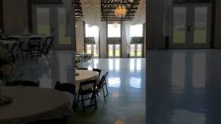 Whiskey Mansion Ranch event venue hosting Adrian High schools Enchanted Garden Prom 2022 dance floor