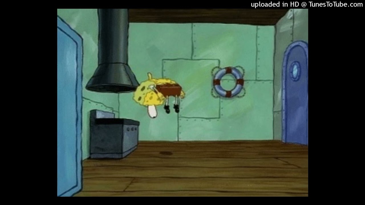 Spongebob floating meme
