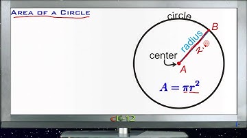 Calculating Area of a Circle: Lesson (Basic Geometry Concepts)