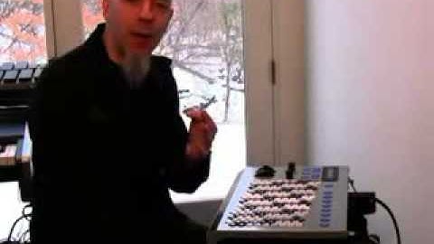 Jordan Rudess (Dreamtheater) on the C-Thru AXiS-64 Pro MIDI Controller