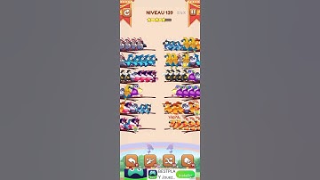 bird sort 2 color puzzle solution niveau 139 #games #gaming #puzzle #puzzlegame #androidgames