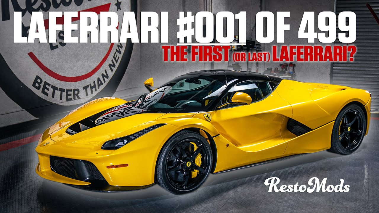 LAFERRARI #001/499 - The First (or Last) LAFERRARI Made