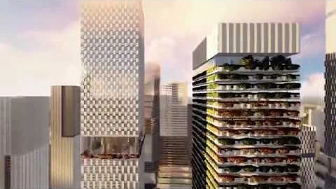 12 Shenzhen Skyscraper Towers Video