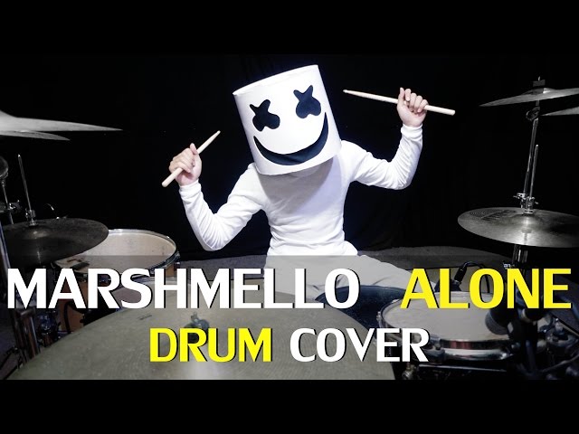 Alone - Marshmello - Drum Cover - Ixora (Wayan) class=