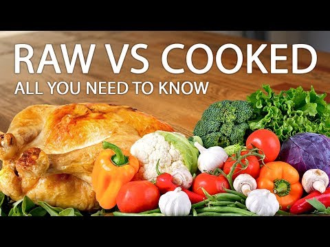 RAW VS COOKED |どの食品が健康的ですか？