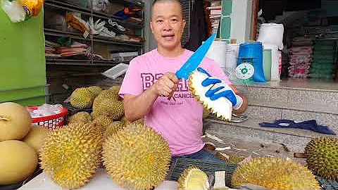 Top 13 cách khui sầu riêng thái