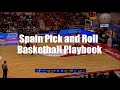 Spain Pick and Roll Basketball Playbook