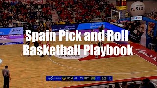 Spain Pick and Roll Basketball Playbook