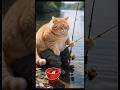 Tabby’s Fishing expedition 😹#shorts #viral #ytshorts