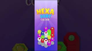 Merge Hexa Sort Colour Game - LS 2 screenshot 5