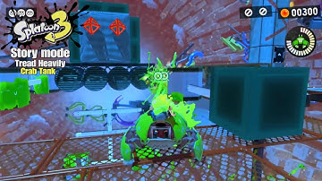 Splatoon 3 Story mode - Big Robot Vs Crab Tank! Tread Heavily - Cozy & Safe Factory Site 2