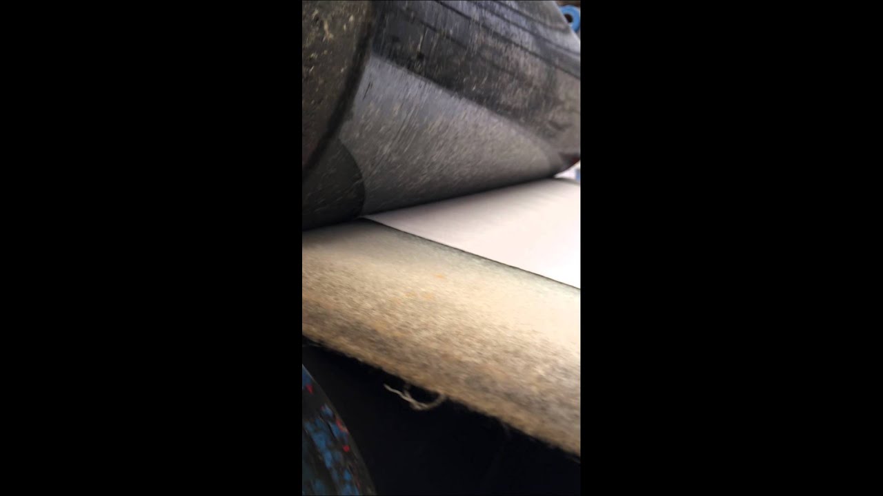 One minute papermaking Press roll YouTube