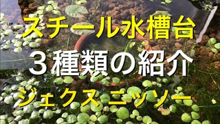 【アクアリウム 熱帯魚】スチール水槽台の紹介