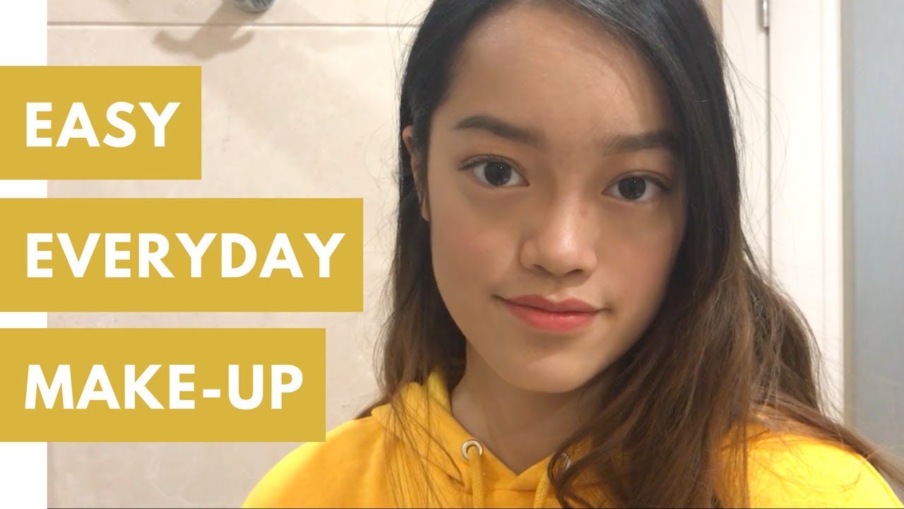 Easy Everyday Makeup Tutorial Asian Skin Chinese YouTube