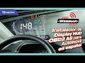 Instalación de Display HUD OBD2 A8 para Automóvil